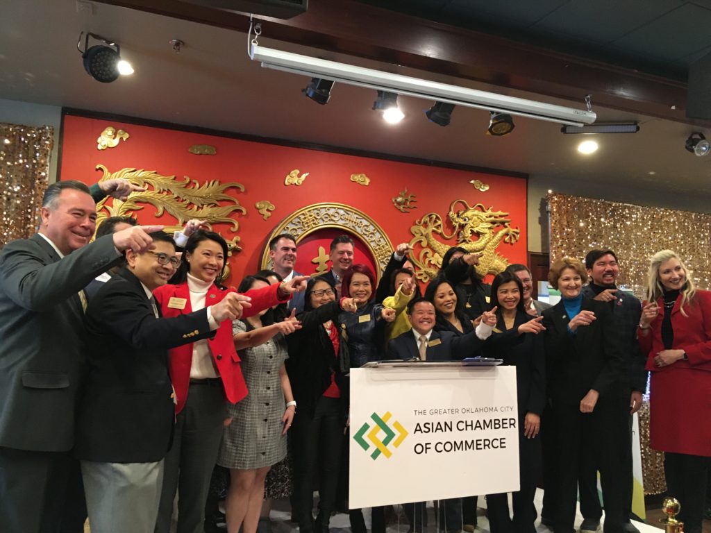 The Greater Oklahoma City Asian Chamber of Commerce is officially in business.
