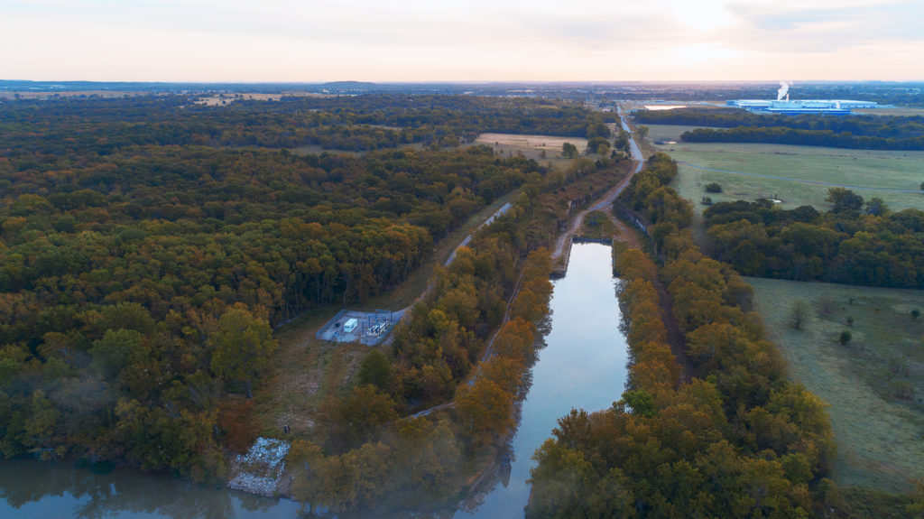 Tulsa Port of Inola. Photo courtesy of the Tulsa Ports website