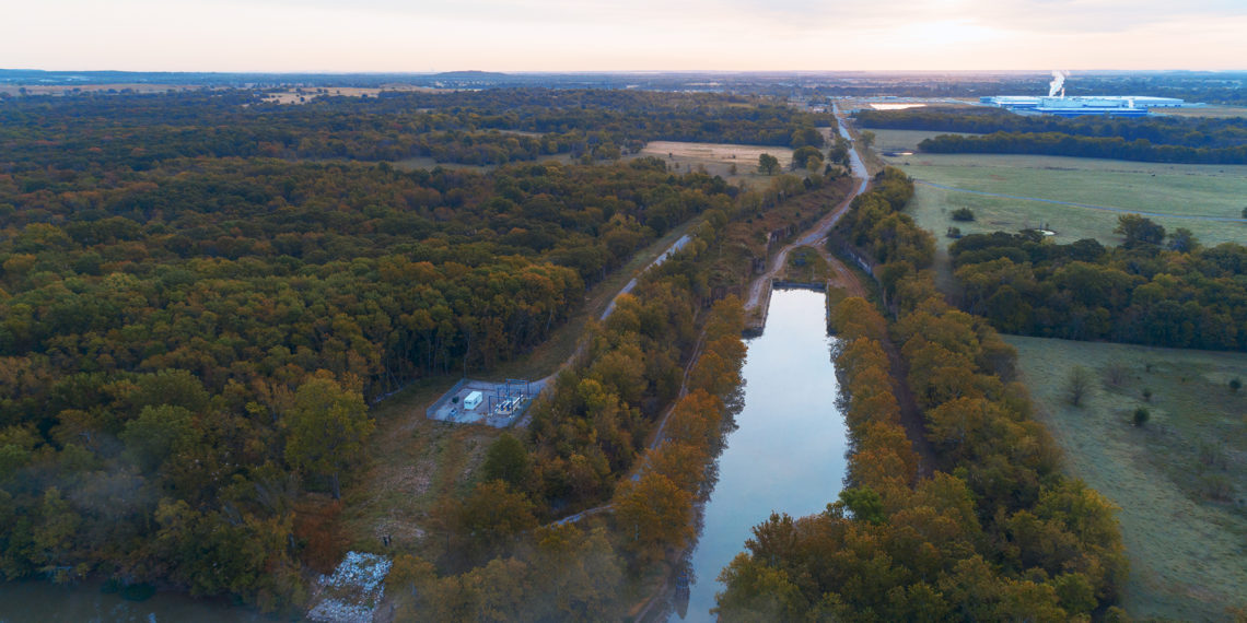 Tulsa Port of Inola. Photo courtesy of the Tulsa Ports website