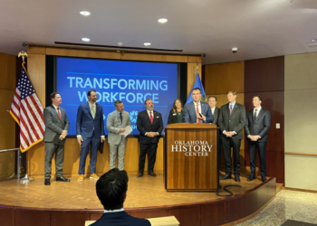 Gov. Kevin Stitt said his new plan will transform workforce, making it a stronger, more focused system.