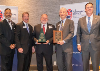 CCK Strategies was honored by Oklahoma Gov. Kevin Stitt for excellence in exporting.
