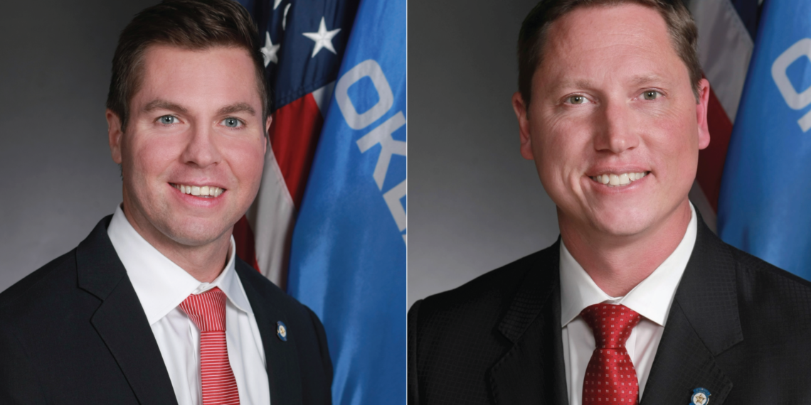 Sen. Adam Pugh and Rep. Brian Hill