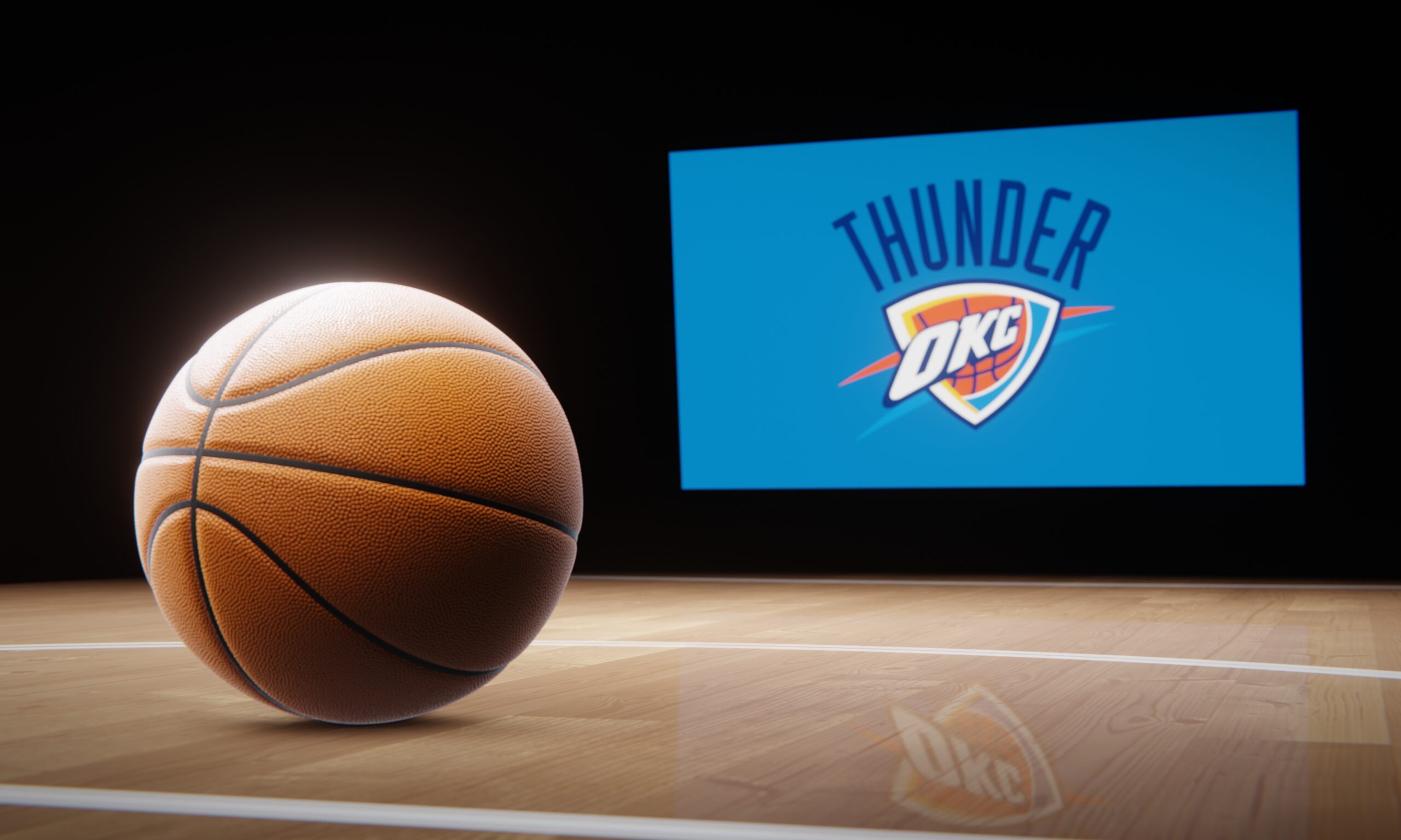 Wallpaper basketball, basketball, nba, NBA, Oklahoma, Thunder