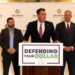 Gov. Kevin Stitt speaks about his tax reform measures during a news conference before the start of the Oklahoma Legislature's special session.