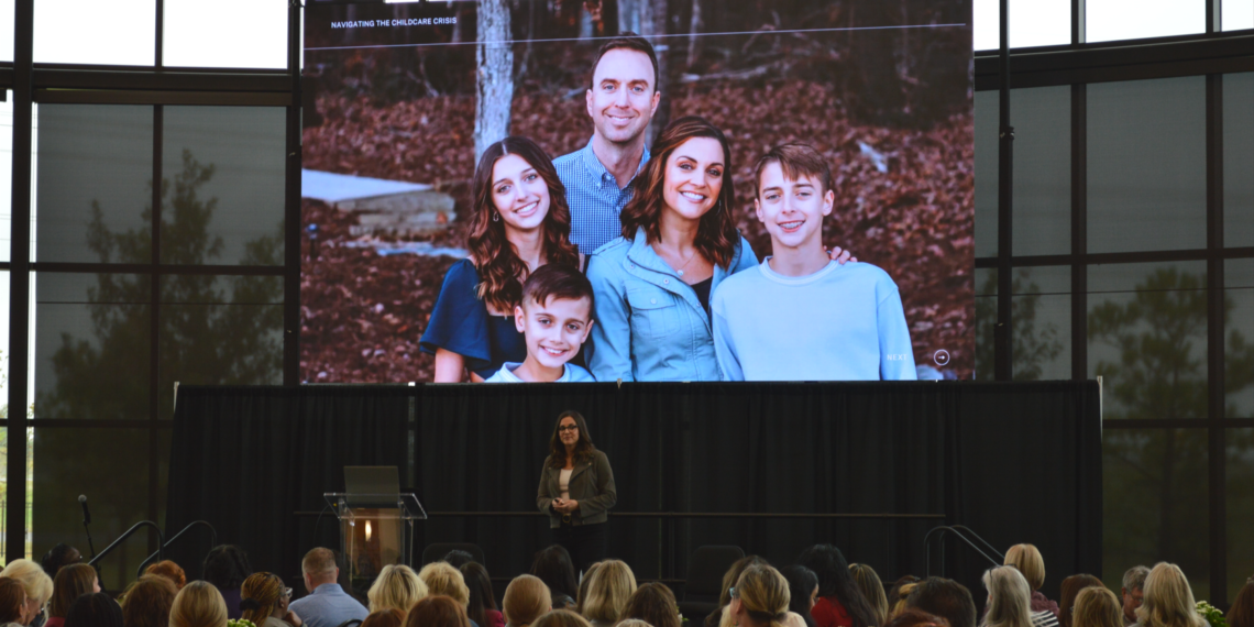 Former Good Morning America anchor Paula Faris brings her fight for childcare reform to Oklahoma City
