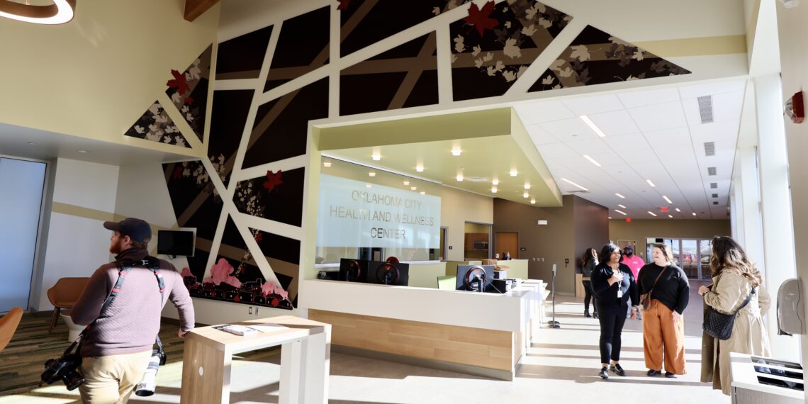 Mayor David Holt, Oklahoma City cut ribbon on MAPS 3 Senior Health & Wellness Center