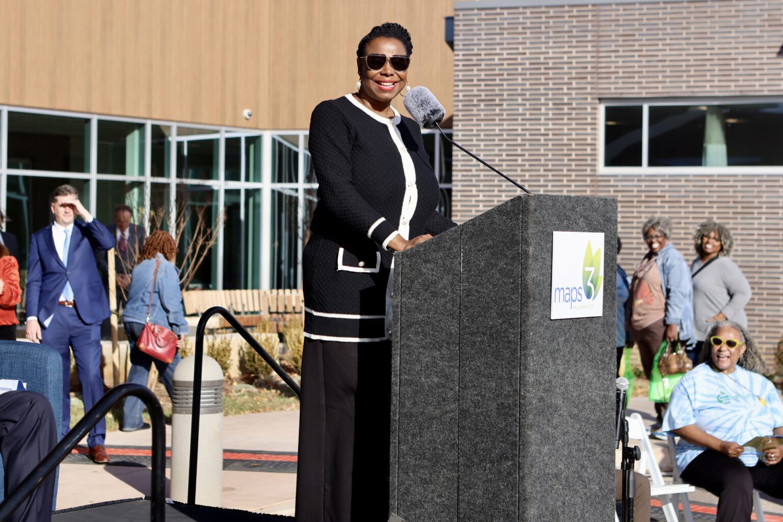 Mayor David Holt, Oklahoma City cut ribbon on MAPS 3 Senior Health ...
