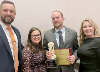 Oklahoma teacher wins national CareerTech award for teaching students how to make a difference