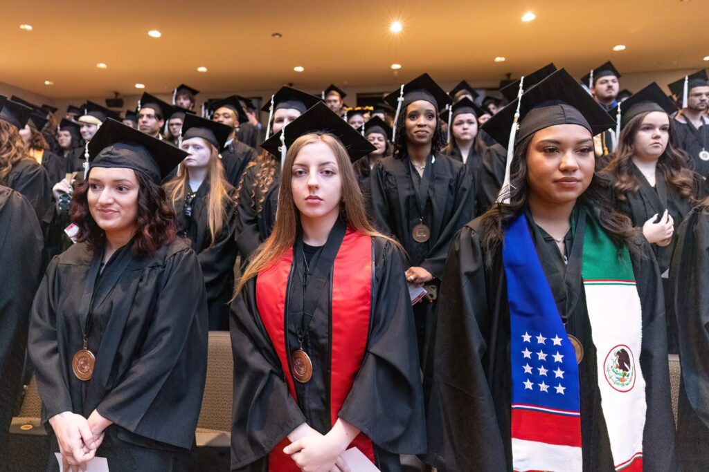 Students graduating from Oklahoma City Community College.