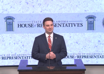 Rep. Kyle Hilbert was elected to be speaker-designate for Oklahoma House of Representatives.