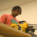 A Union High School student investing in his future by gaining construction skills thanks to a training program provided through the school district.