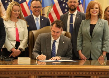 Oklahoma legislators, school leaders celebrate Gov. Stitt’s signing of landmark graduation pathways bill