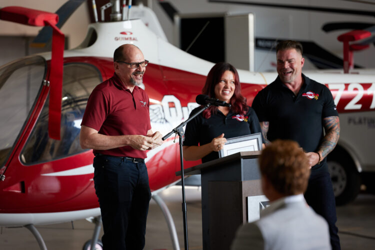 The ribbon was cut on Semper Fly in Norman.