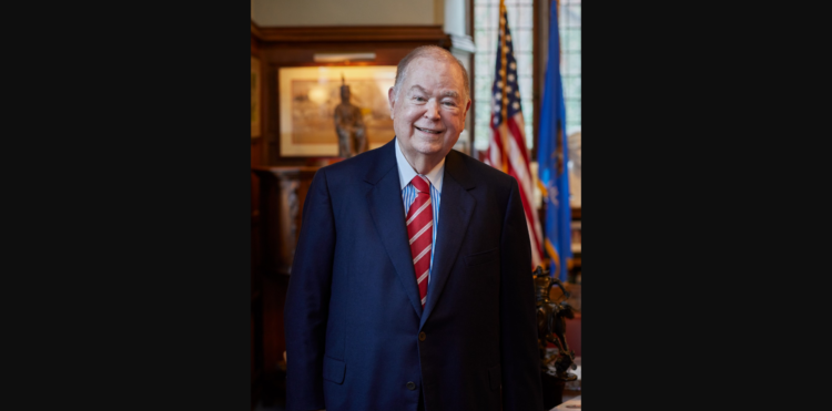 David L. Boren, photo from University of Oklahoma