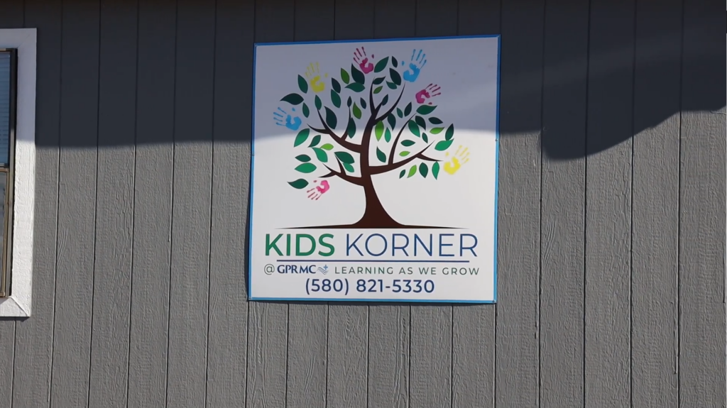 Kids Korner at Great Plains Regional Medical Center.