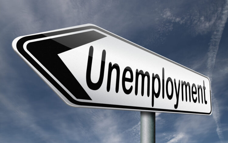 unemployment rate loose job loss joblessness jobloss caused by recession