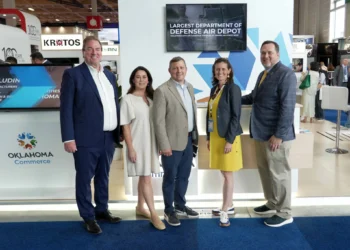 Photo from Rose State College and Oklahoma Department of Commerce officials