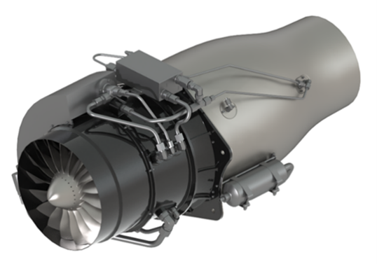 The GE Aerospace – Kratos GEK800, image from Kratos