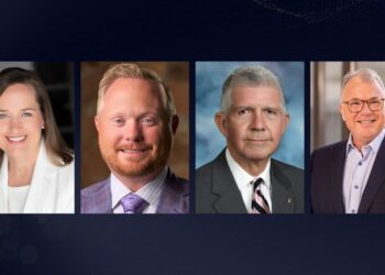 Courtney Warmington, Dustin Hilliary, Steven Taylor and Mitch Adwon. From Oklahoma State Regents of Higher Education