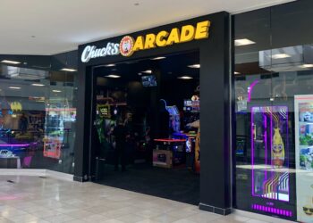 Chuck's Arcade at Penn Square Mall in Oklahoma City