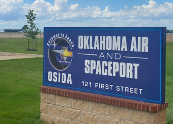 Oklahoma Air and Spaceport, photo from Oklahoma Department of Aerospace and Aeronautics