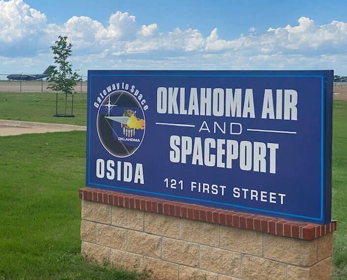 Oklahoma Air and Spaceport, photo from Oklahoma Department of Aerospace and Aeronautics