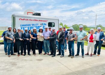 Photo from Oklahoma Broadband Office