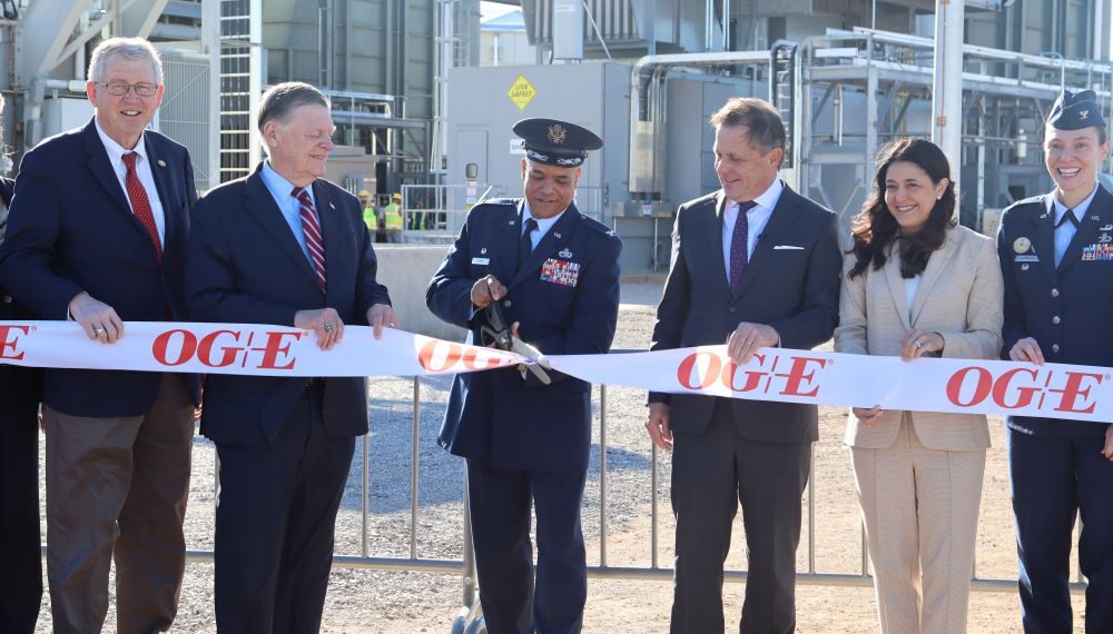 OG&E commissions new power plant to bolster Tinker AFB resiliency, regional growth