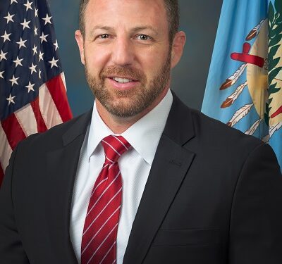 Mullin tapped for DHS; cannot keep Senate seat