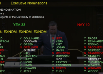 Senate confirms Hilliary to OU Board of Regents