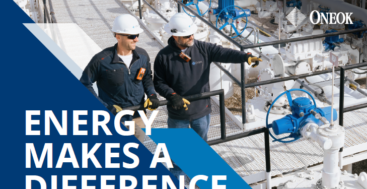 ONEOK report highlights emissions progress, infrastructure investment
