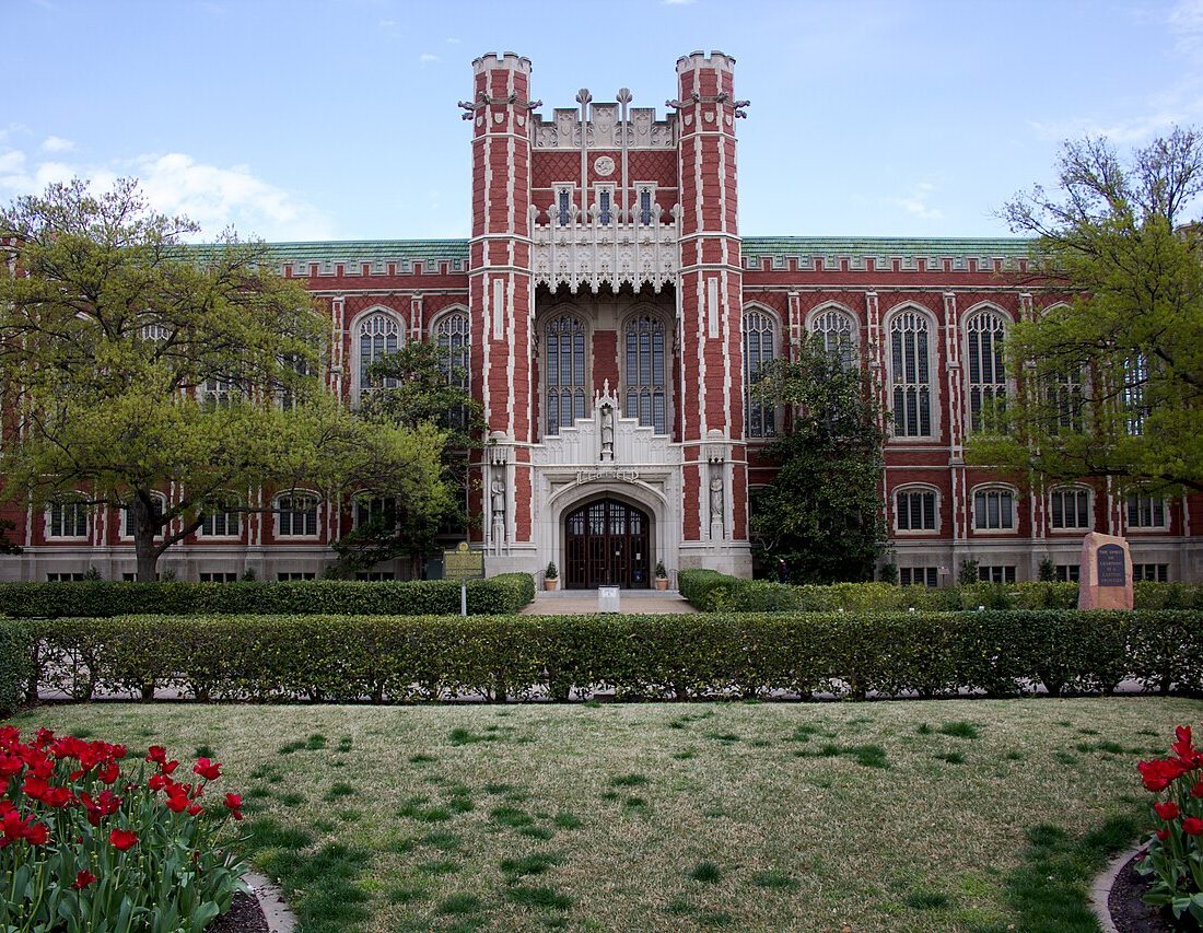 Bizzell Memorial Library on the University of Oklahoma campus in April 2013.